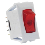 Interrupteur 12V Rouge/Blanc