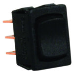 Interrupteur DPDT Mini Noir