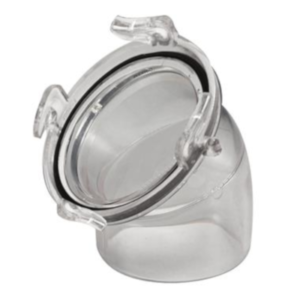 Adaptateur Clair 45° Pour Tuyau D'Égout