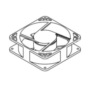 Assemblage du ventilateur de refroidissement du réfrigérateur