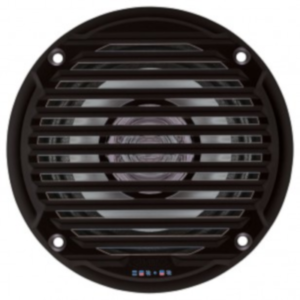 5.25" Haut-Parleurs Étanches Noirs, Vendu Par Paire